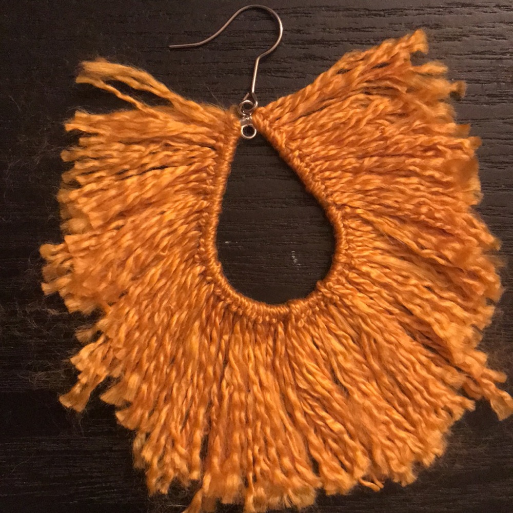 Fringe earrings